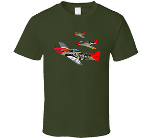 Army - Aac - 332nd Fighter Group - 12th Af - Red Tails Wo Txt V1 Classic T Shirt