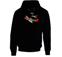 Load image into Gallery viewer, Army - Aac - 332nd Fighter Group - 12th Af - Red Tails Wo Txt V1 Hoodie
