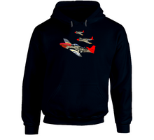 Load image into Gallery viewer, Army - Aac - 332nd Fighter Group - 12th Af - Red Tails Wo Txt Hoodie
