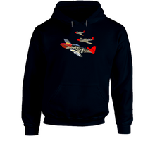 Load image into Gallery viewer, Army - Aac - 332nd Fighter Group - 12th Af - Red Tails Wo Txt V1 Hoodie
