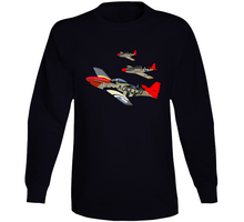 Load image into Gallery viewer, Army - Aac - 332nd Fighter Group - 12th Af - Red Tails Wo Txt Long Sleeve
