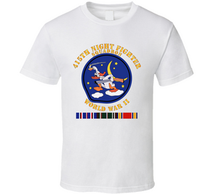 AAC - 415th Night Fighter Squadron - WWII w EU SVC V1 Classic T Shirt