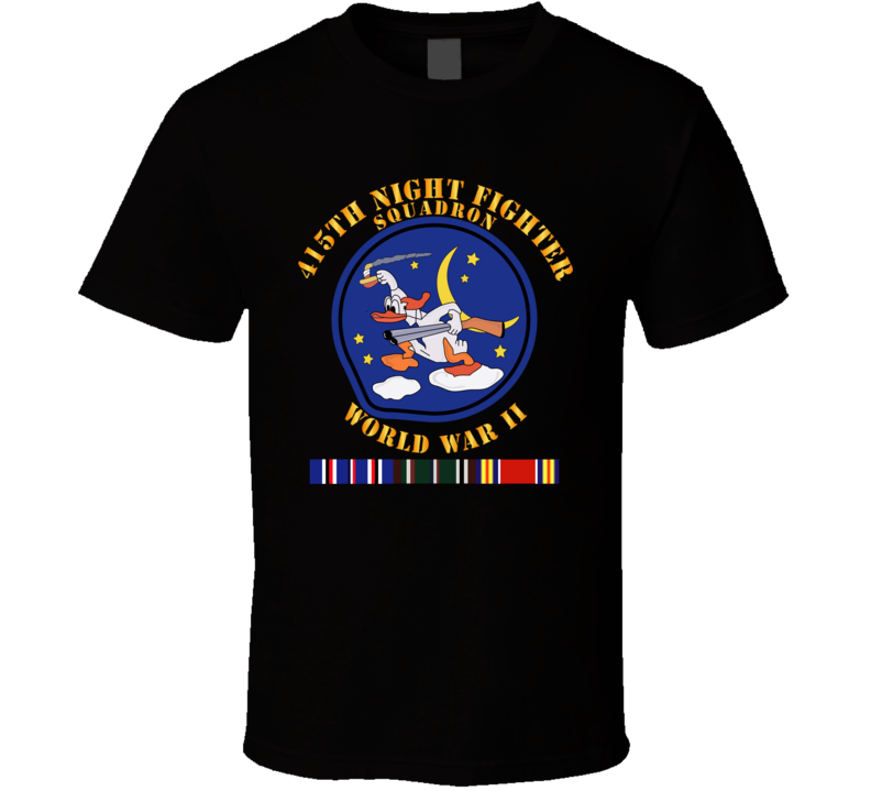 AAC - 415th Night Fighter Squadron - WWII w EU SVC V1 Classic T Shirt