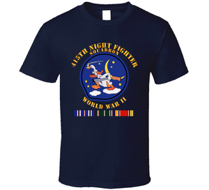 AAC - 415th Night Fighter Squadron - WWII w EU SVC V1 Classic T Shirt