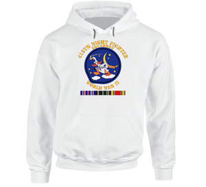 AAC - 415th Night Fighter Squadron - WWII w EU SVC V1 Hoodie