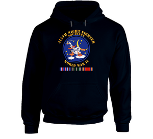 AAC - 415th Night Fighter Squadron - WWII w EU SVC V1 Hoodie