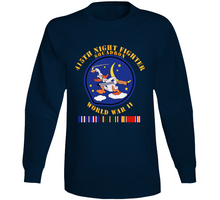 Load image into Gallery viewer, AAC - 415th Night Fighter Squadron - WWII w EU SVC Long Sleeve
