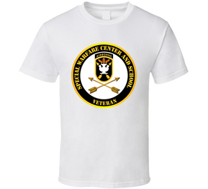 SOF - JFK Special Warfare Center - School SSI - Veteran Classic T Shirt