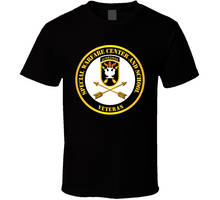 Load image into Gallery viewer, SOF - JFK Special Warfare Center - School SSI - Veteran Classic T Shirt
