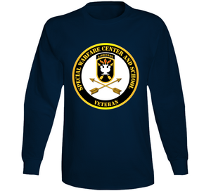 SOF - JFK Special Warfare Center - School SSI - Veteran Long Sleeve