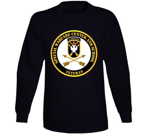 SOF - JFK Special Warfare Center - School SSI - Veteran Long Sleeve