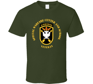 Sof - Jfkswcs - Ssi - Veteran Wo Backgrnd Classic T Shirt