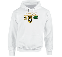 Load image into Gallery viewer, SOF - We Build SF Soldiers V1 Hoodie
