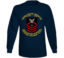 Load image into Gallery viewer, Navy - Rate - Ocean Systems Technician Cpo - Ot - Red - Usn Long Sleeve
