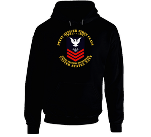 Navy - Rate - Ocean Systems Technician Po1 - Ot - Usn Hoodie