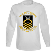 Load image into Gallery viewer, Navy - Rate - Ocean Systems Technician Cpo - Ot - Gold - Usn Long Sleeve
