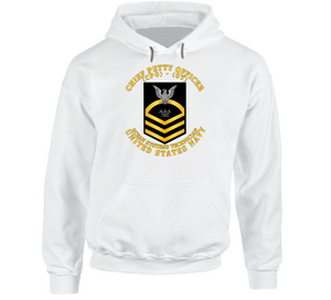 Navy - Rate - Ocean Systems Technician Cpo - Ot - Gold - Usn Hoodie