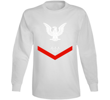 Load image into Gallery viewer, Navy - Rate - Ocean Systems Technician PO3 - OT - USN wo Backgrnd - White Long Sleeve
