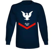 Load image into Gallery viewer, Navy - Rate - Ocean Systems Technician PO3 - OT - USN wo Backgrnd - White Long Sleeve
