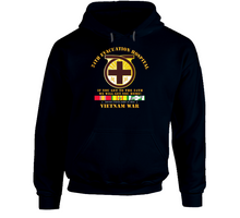 Load image into Gallery viewer, Army - 24th Evacuation Hospital - Get To 24th - W Vietnam Svc Hoodie
