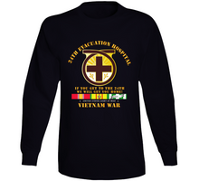 Load image into Gallery viewer, Army - 24th Evacuation Hospital - Get To 24th - W Vietnam Svc Long Sleeve
