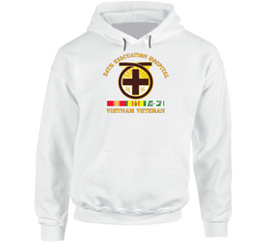 Army - 24th Evacuation Hospital - Vietnam Veteran w  V N SVC V1 Hoodie