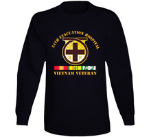 Load image into Gallery viewer, Army - 24th Evacuation Hospital - Vietnam Veteran W V N Svc Long Sleeve
