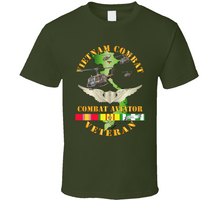 Load image into Gallery viewer, Army - Vietnam Combat AVN Vet  Combat Aviator - Air Assault  w SVC V1 Classic T Shirt
