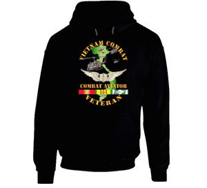 Army - Vietnam Combat Avn Vet Combat Aviator - Air Assault W Svc Hoodie