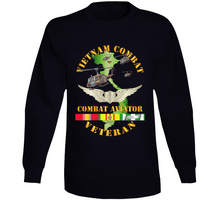 Load image into Gallery viewer, Army - Vietnam Combat AVN Vet  Combat Aviator - Air Assault  w SVC V1 Long Sleeve
