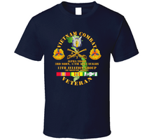 Load image into Gallery viewer, Army - Vietnam Combat AVN Vet w AVN Badges Center - 12th  AVN GroupI Mil Region III w SVC (2) Classic T Shirt
