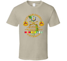 Load image into Gallery viewer, Army - Vietnam Combat Cavalry Vet w 3rd Sqn 17th Air Cav - 12th  AVN GroupI Mil Region III w SVC V1 Classic T Shirt
