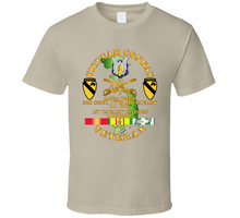 Load image into Gallery viewer, Army - Vietnam Combat Cavalry Vet w Alpha Troop - 3rd Sqn 17th Air Cav Lai Khe - 1st Cav Div SSI Classic T Shirt
