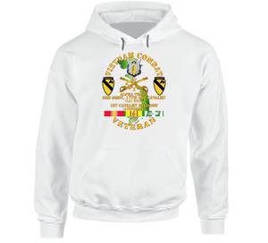 Army - Vietnam Combat Cavalry Vet w Alpha Troop - 3rd Sqn 17th Air Cav Lai Khe - 1st Cav Div SSI V1 Hoodie