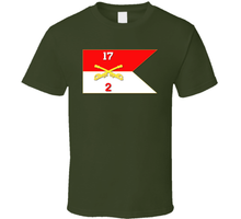 Load image into Gallery viewer, Army, 1st, Squadron, 17th, Cavalry, Guidon (2) Classic T Shirt
