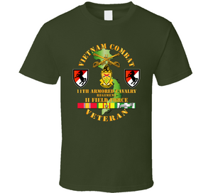 Army - Vietnam Combat Cavalry Veteran w 11th ACR V1 Classic T Shirt
