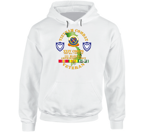 Army - Vietnam Combat Veteran w XXIV Corps V1 Hoodie