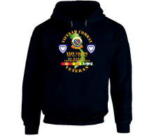 Load image into Gallery viewer, Army - Vietnam Combat Veteran w XXIV Corps V1 Hoodie
