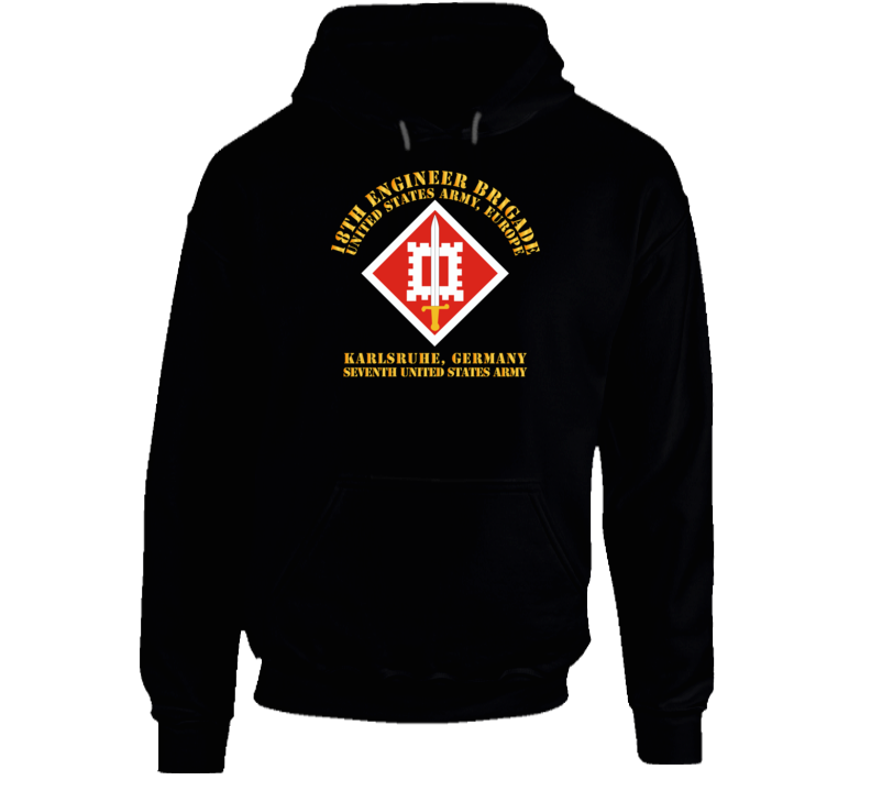 Army - 18th Engineer Bde - US Army Europe Hoodie