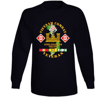 Load image into Gallery viewer, Army - Vietnam Combat Engineer - 18th Engineer Bde w SVC V1 Long Sleeve
