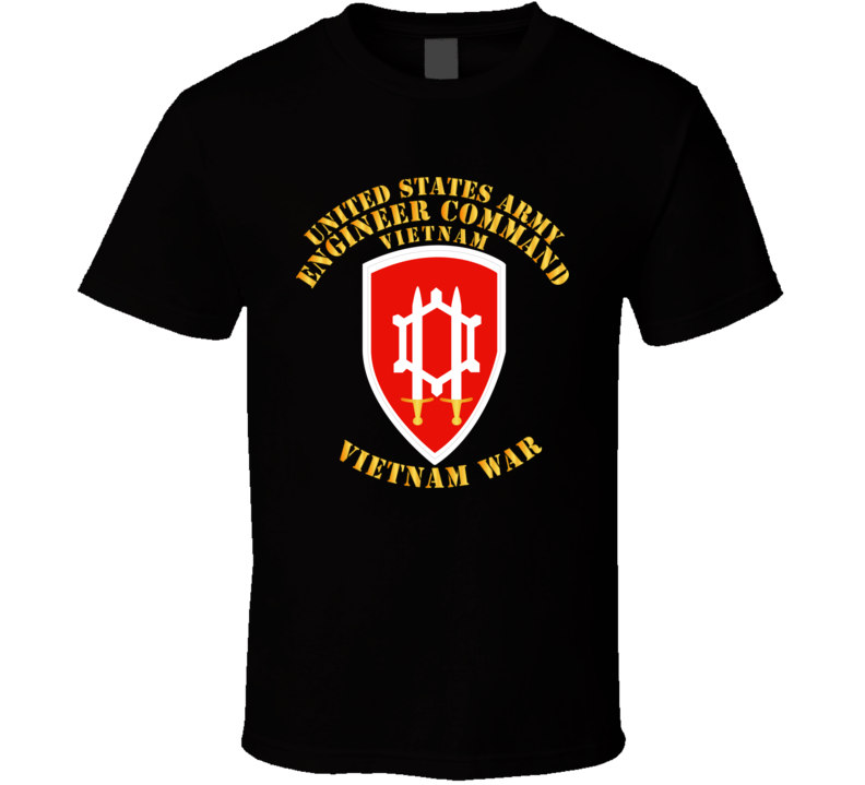 Army - US Army Eng Cmd Vietnam - Vietnam War V1 Classic T Shirt