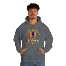 Load image into Gallery viewer, Unisex Heavy Blend™ Hooded Sweatshirt - Army - 1st Signal Bde SSI w VN SVC
