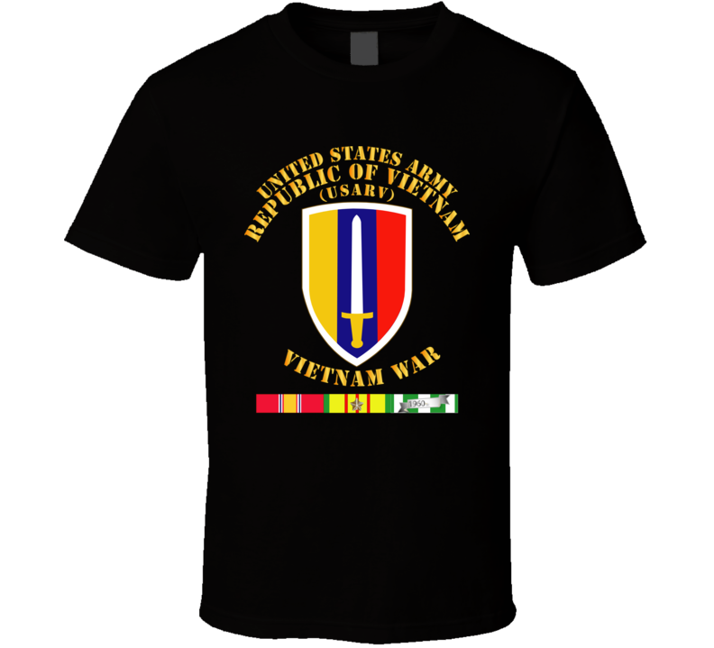 Army - US Army Vietnam - USARV - Vietnam War w SVC Classic T Shirt ...