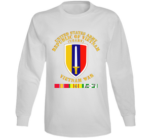 Army - US Army Vietnam - USARV - Vietnam War w SVC Long Sleeve