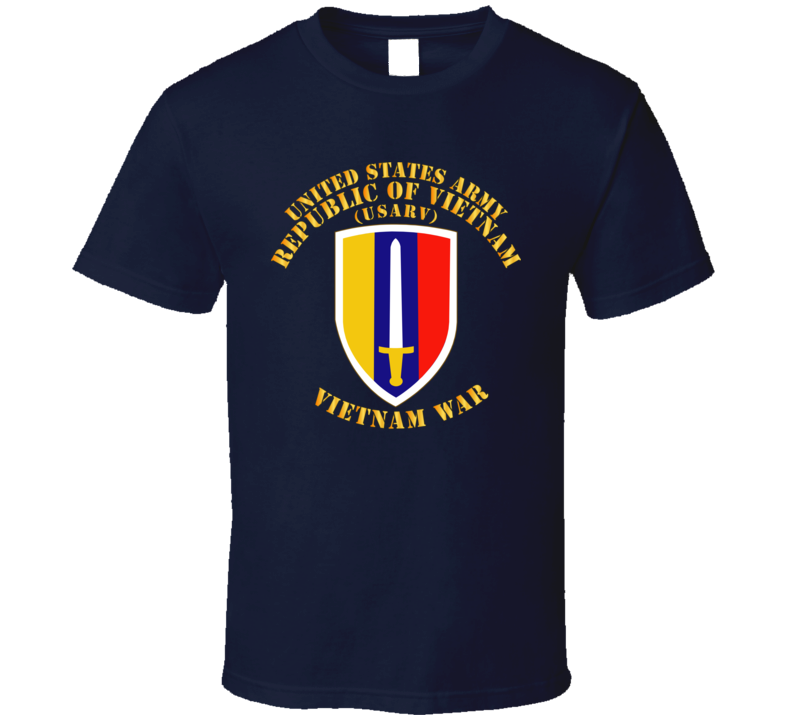 Army - US Army Vietnam - USARV - Vietnam War Classic T Shirt – MIP ...