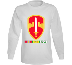 Army - Military Assistance Cmd - Vietnam - MACV - Vietnam War w SVC wo Txt Long Sleeve