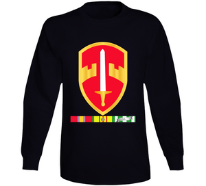 Army - Military Assistance Cmd - Vietnam - MACV - Vietnam War w SVC wo Txt Long Sleeve