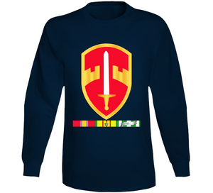 Army - Military Assistance Cmd - Vietnam - MACV - Vietnam War w SVC wo Txt Long Sleeve