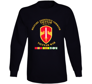 Army - Military Assistance Cmd Vietnam - MACV - Vietnam War w SVC V1 Long Sleeve