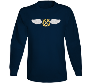 Navy - Rate - Aviation Boatswain's Mate - Gold Anchor wo Txt V1 Long Sleeve